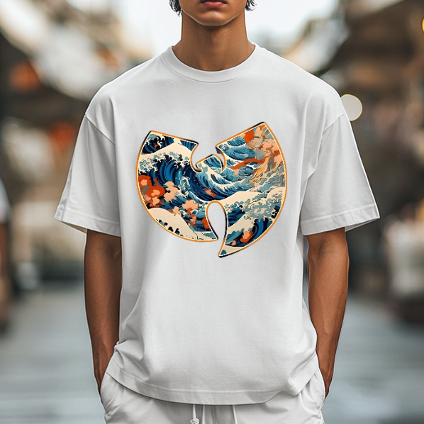 The Great Wave off Kanagawa Japanese Style Classic Tee