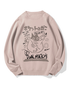 Pocket Cat Cotton Sweatshirt