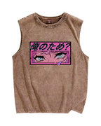 For me? Vintage Distressed Washed Tank Top