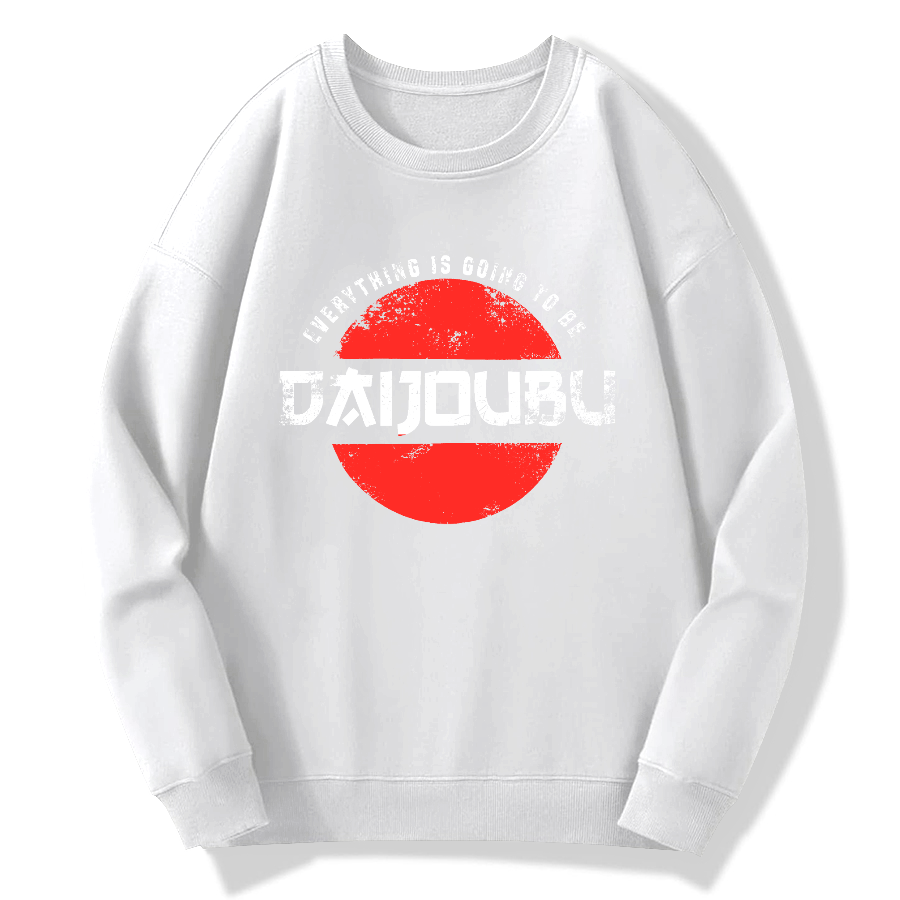 Tokyo Japanese Retro Cotton Pullover Sweatshirt