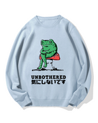 Unbothered Cotton Sweatshirt