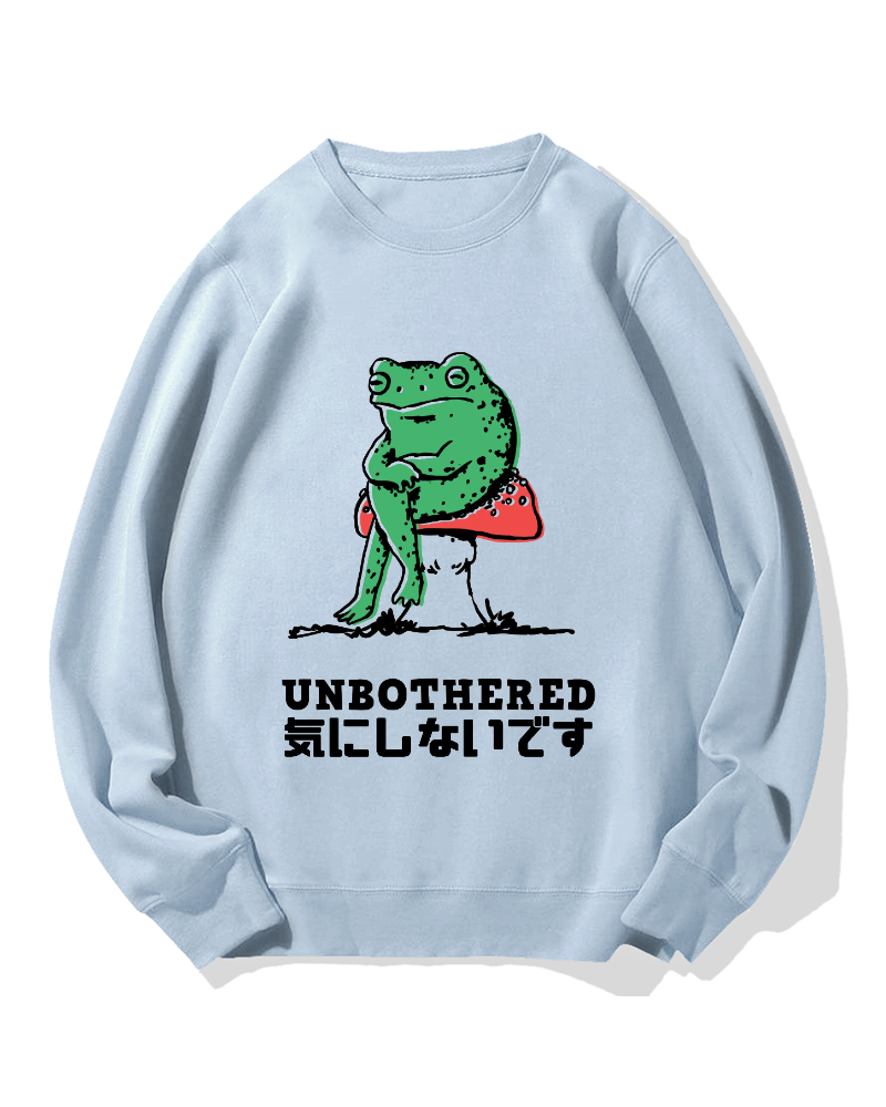 Unbothered Cotton Sweatshirt