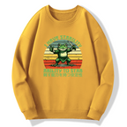 Mentally stable assassin frog with puncture ability Cotton Pullover Sweatshirt
