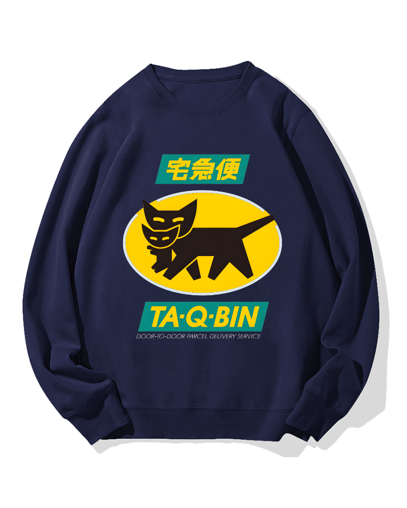 TA-Q-BIN Yamato Transport Cotton Sweatshirt
