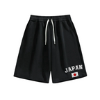 Japan Flag Cotton Casual Shorts