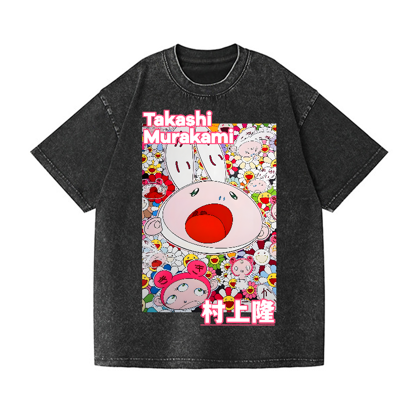 Japan Vintage Wash Japanese Design T-Shirt