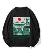 Osaka Fushimi-Inari Taisha Cotton Sweatshirt