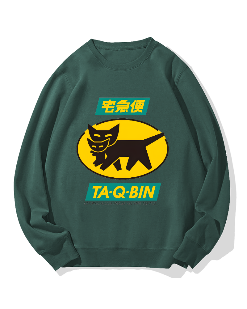 TA-Q-BIN Yamato Transport Cotton Sweatshirt