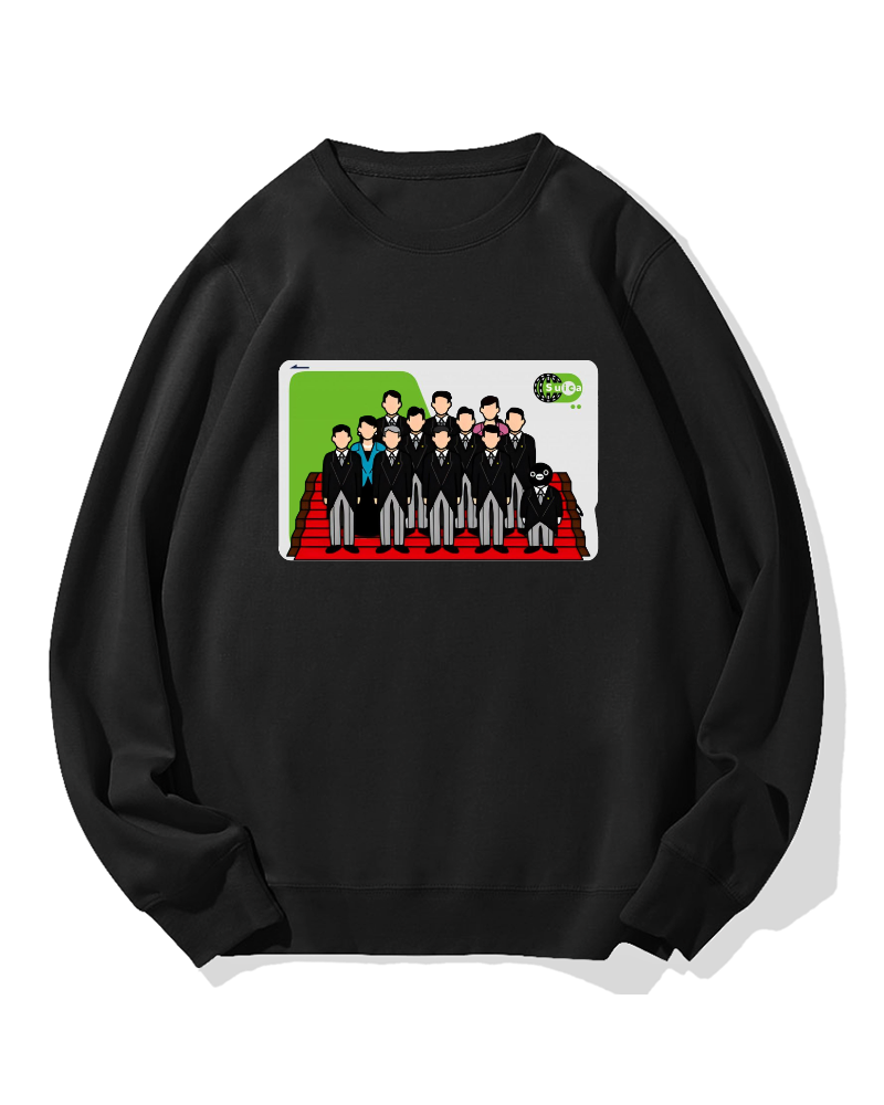 Suica Minister Cotton Sweatshirt
