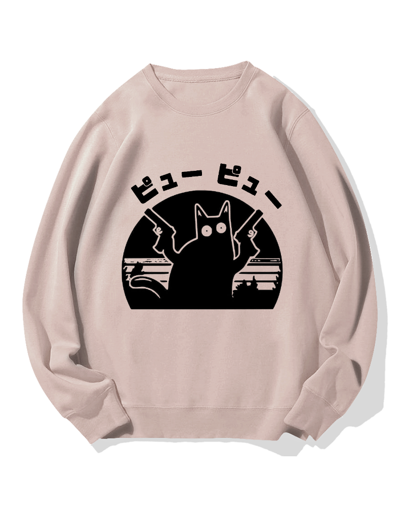 Gunner Cat Cotton Sweatshirt