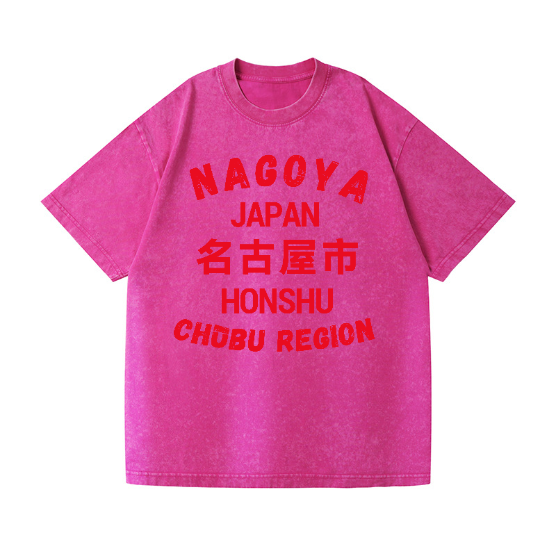 Vintage Wash Japanese Design T-Shirt