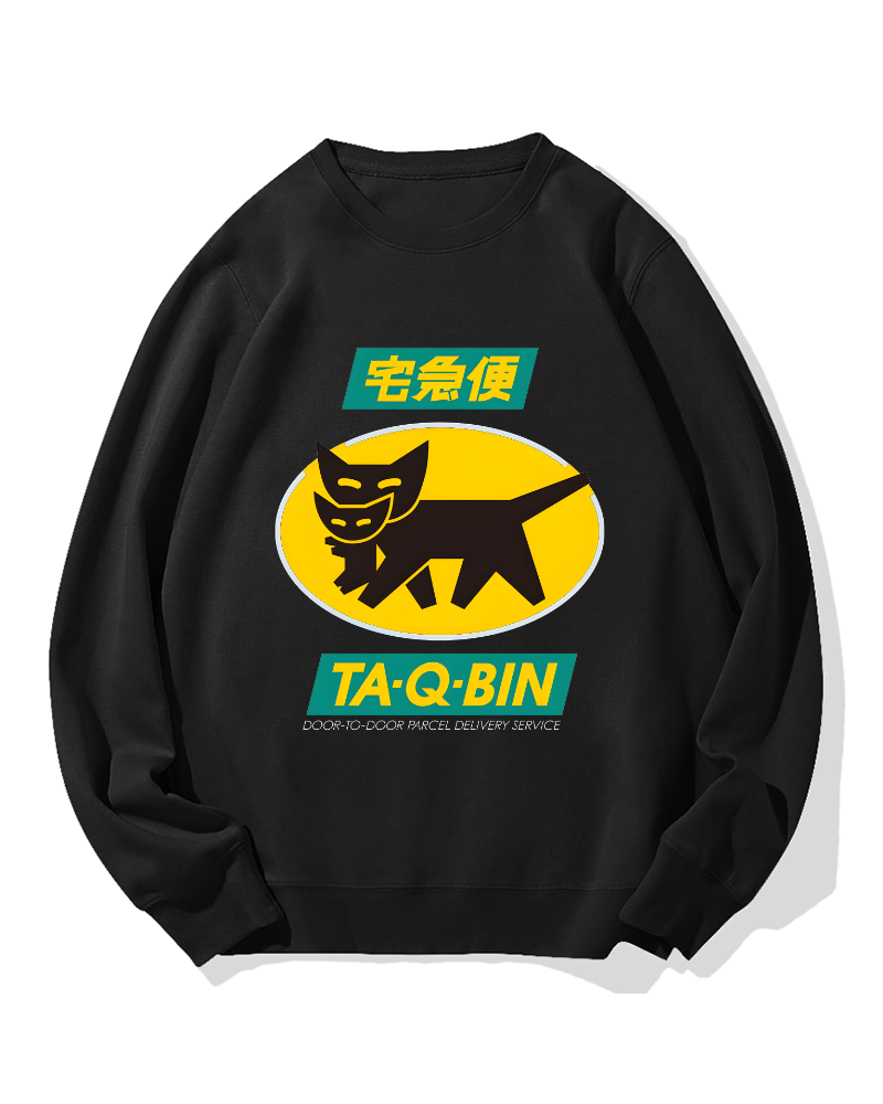 TA-Q-BIN Yamato Transport Cotton Sweatshirt