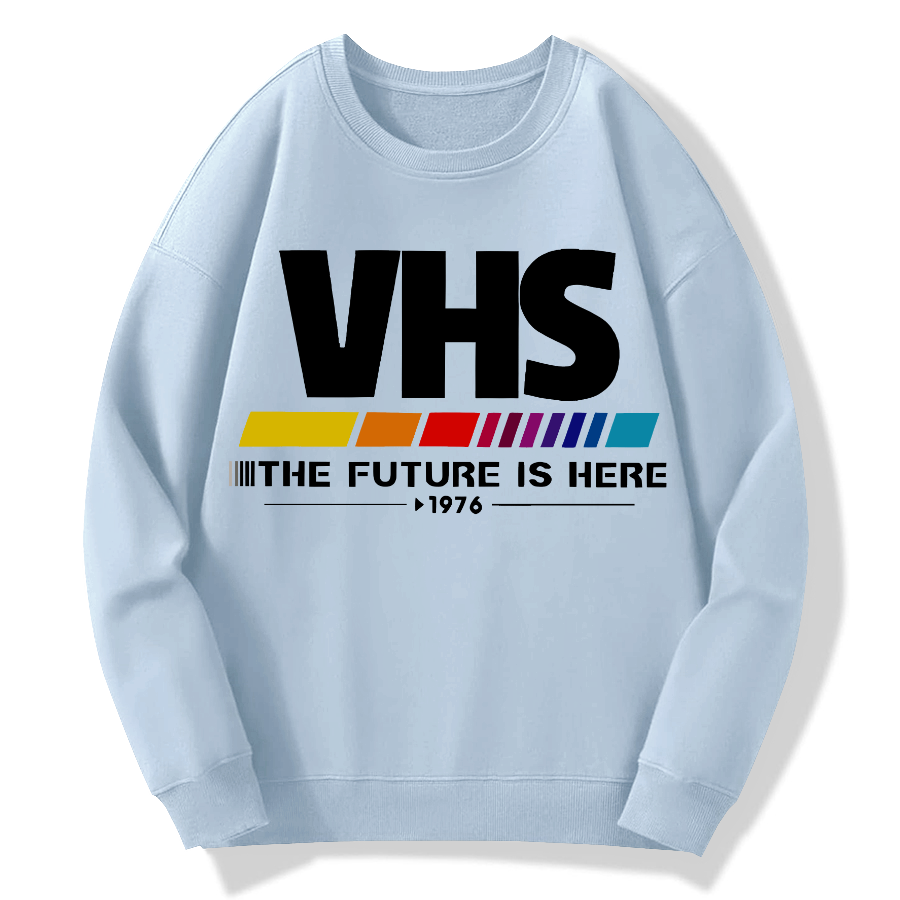 Video Homepage System Cotton Pullover Sweatshirt