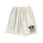 Tsukiji Market Skeleton Cotton Casual Shorts