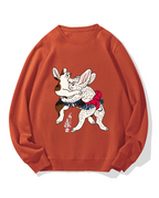 Rabbit Sumo Cotton Sweatshirt