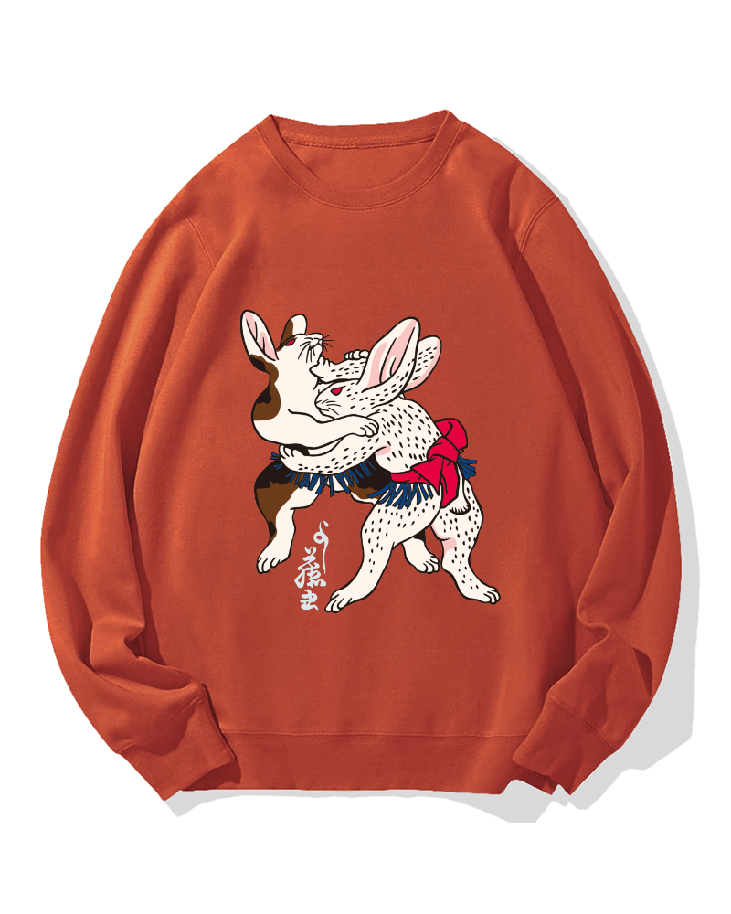 Rabbit Sumo Cotton Sweatshirt