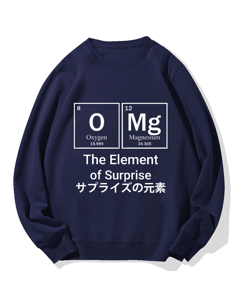The Element of Surprise Cotton Sweatshirt
