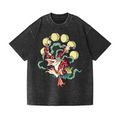Vintage Wash Japanese Design T-Shirt