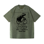 Capybara Vintage Wash Japanese Design T-Shirt