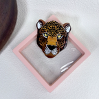 Cartoon Panther Brooch