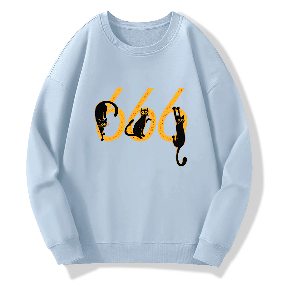 CAT 666 Cotton Pullover Sweatshirt