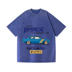 Nissan Datsun 510 Car Vintage Wash Japanese Design T-Shirt