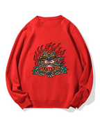 Yakuza Frog Cotton Sweatshirt