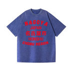 Vintage Wash Japanese Design T-Shirt