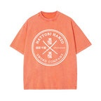 Hattori Hanzo Komainu Okinawa Sword Company Vintage Wash Japanese Design T-Shirt