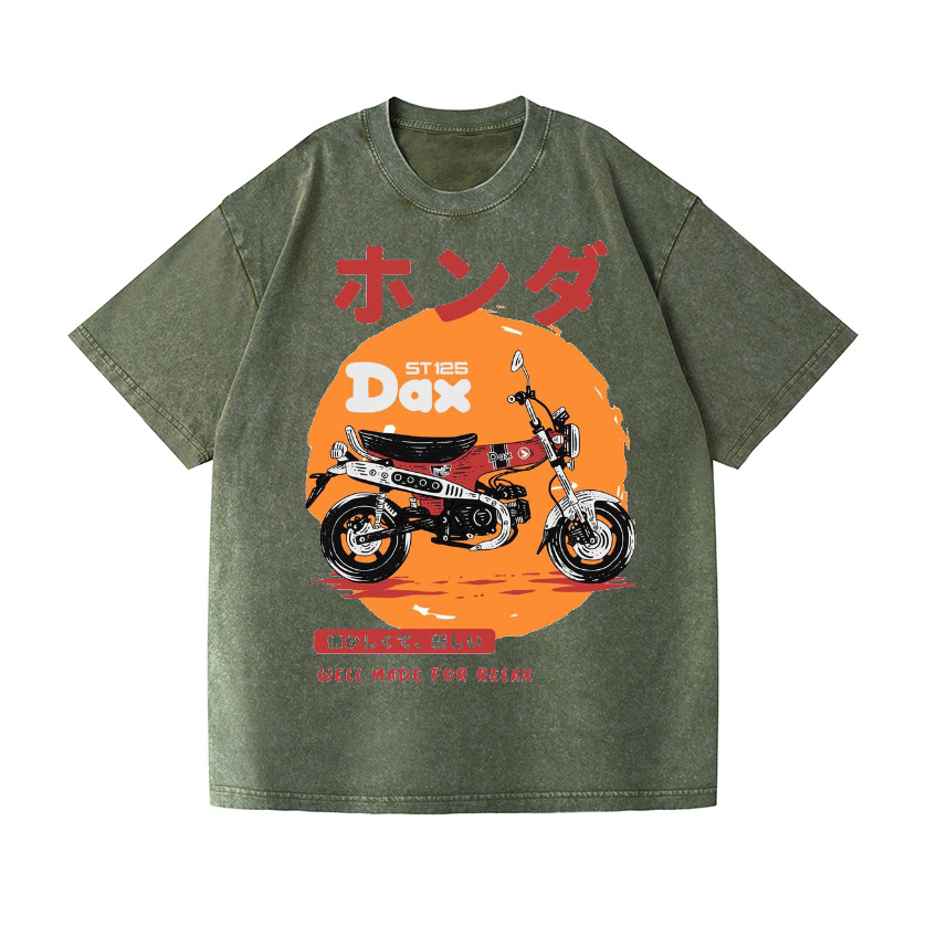 Honda CT125 Vintage Wash Japanese Design T-Shirt