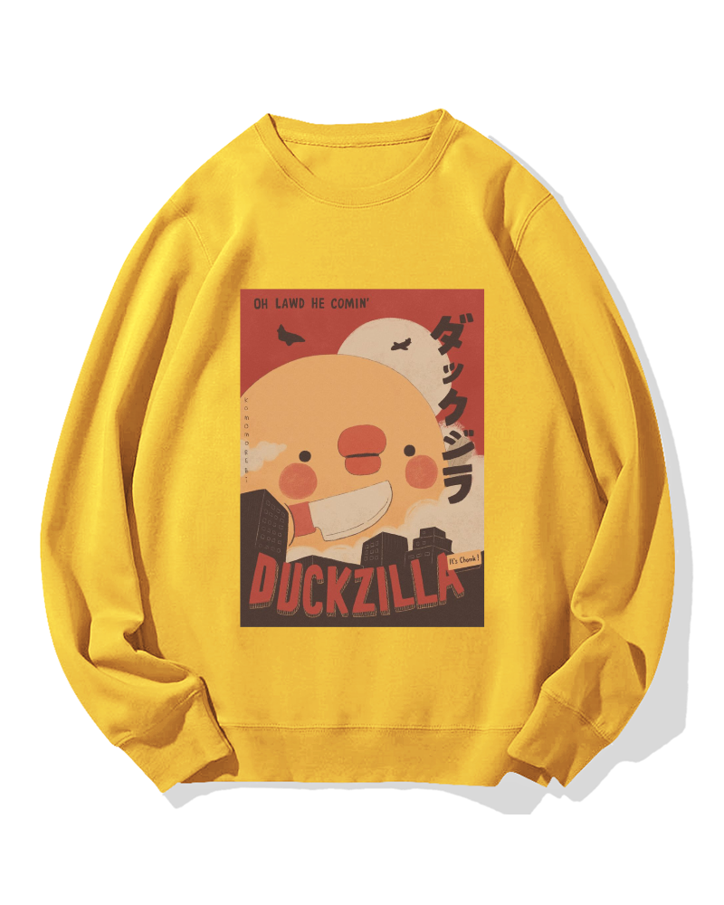 Duckzilla Cotton Sweatshirt