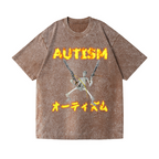 Autism Vintage Wash Japanese Design T-Shirt