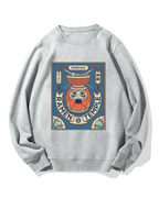 Ramen Temple Cotton Sweatshirt