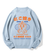 Dotonbori Takoyaki Cotton Sweatshirt