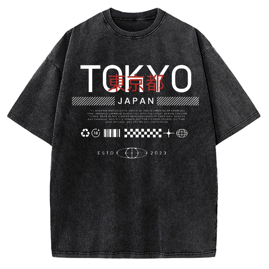 Tokyo Vintage Washed T-shirt