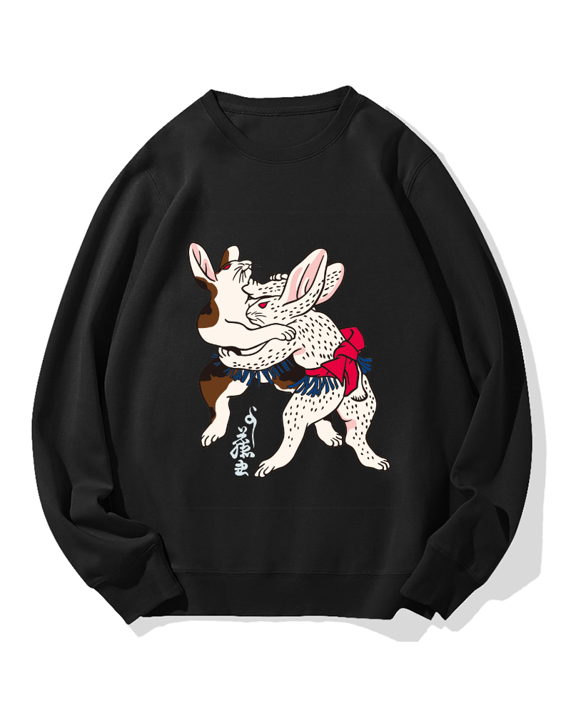 Rabbit Sumo Cotton Sweatshirt