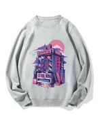 Japanese Video Game Cotton Sweatshirt