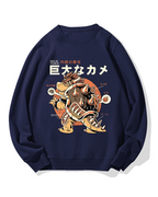 Giant Turtle Cotton Sweatshirt