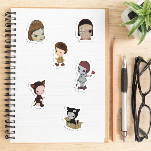 72 Yoshitomo Nara Stickers