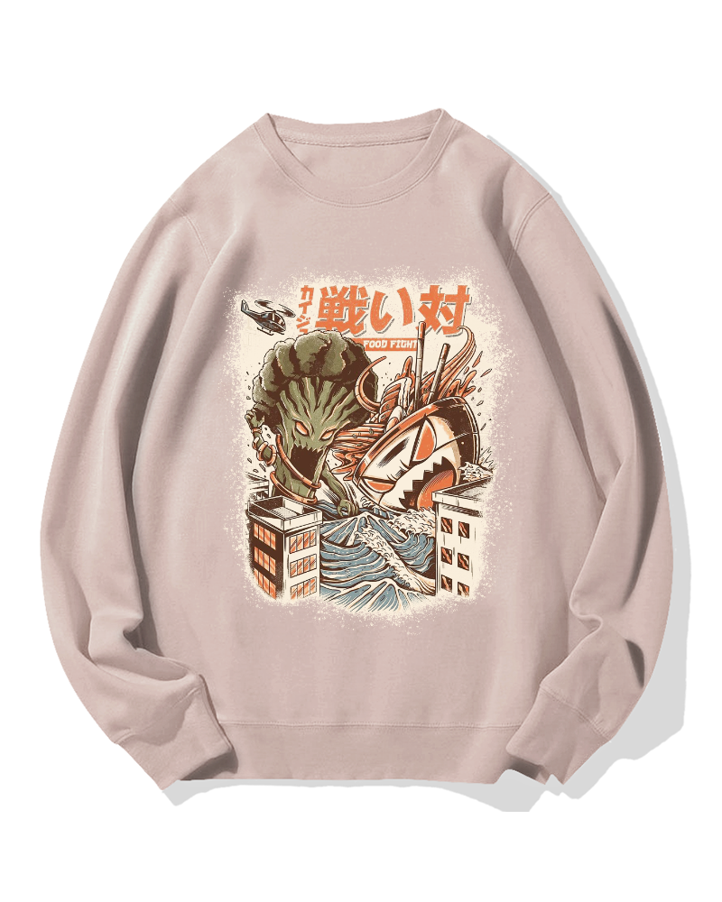 Jpanese Food FIght Cotton Sweatshirt