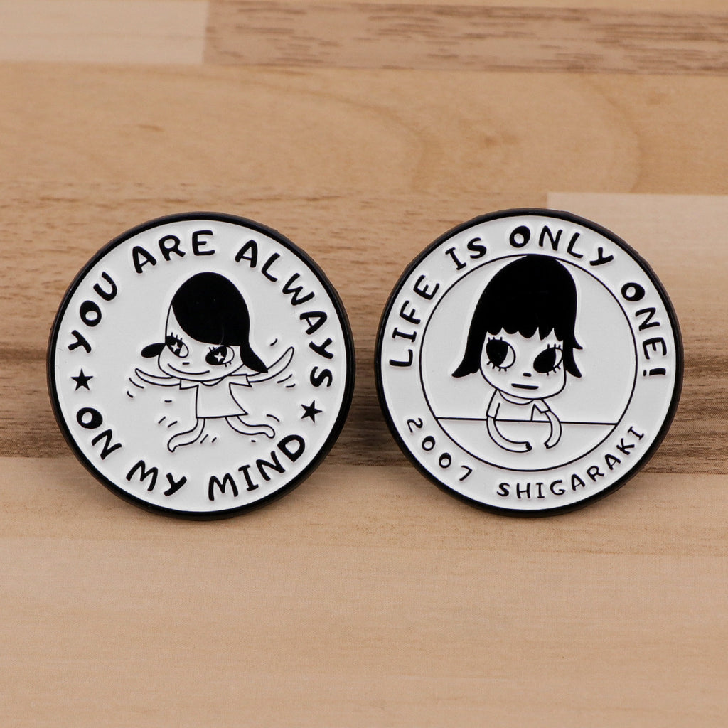 Yoshitomo Nara Alloy Pin