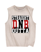 Drum N Bass Vintage Distressed Washed Tank Top