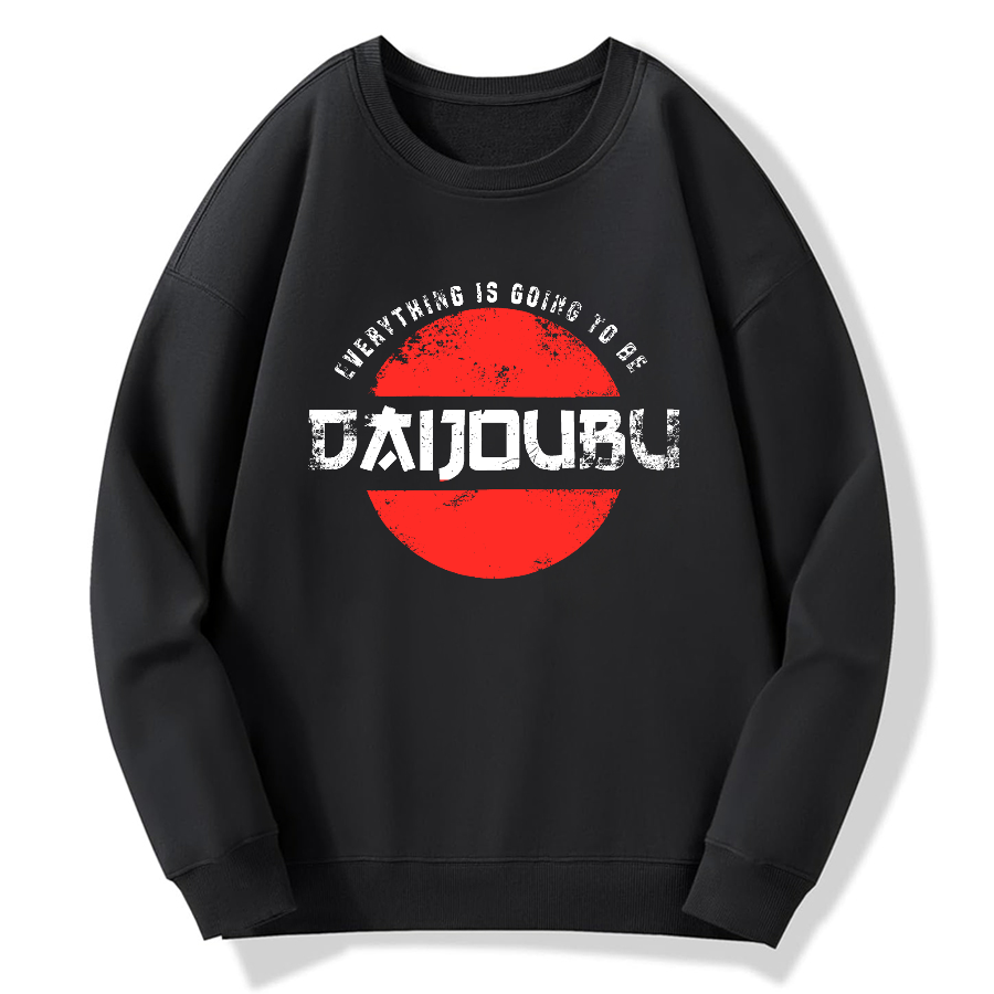 Tokyo Japanese Retro Cotton Pullover Sweatshirt