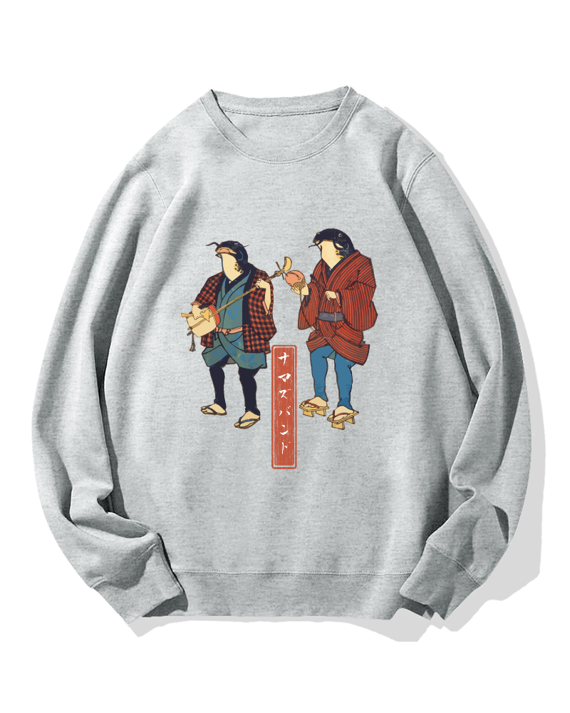 Catfish Band Cotton Sweatshirt