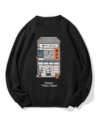 Ramen shop Cotton Sweatshirt