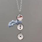 Snowman Necklace