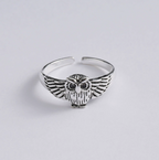Owl Adjustable Open Ring