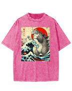 Catzilla Vintage Washed T-shirt