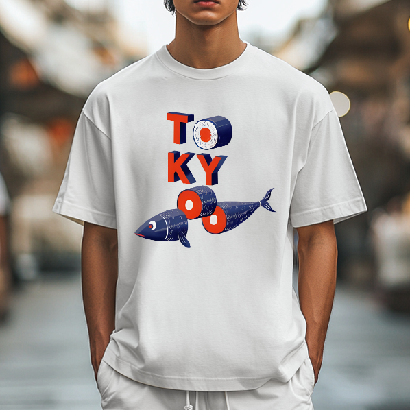 Tokyo Fish Japanese Style Classic Tee