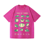 Frog Vintage Wash Japanese Design T-Shirt